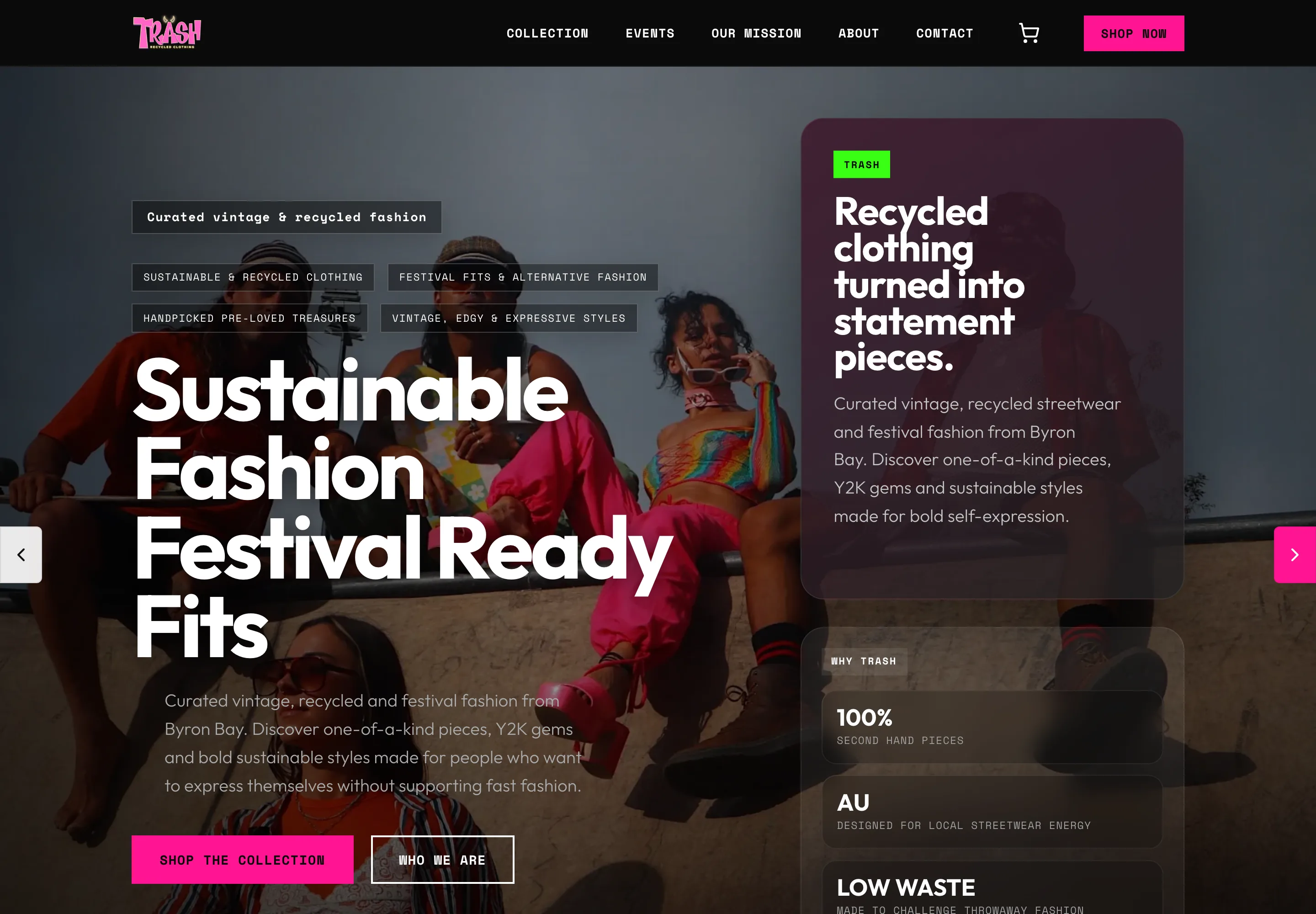 Trash Byron Bay Website